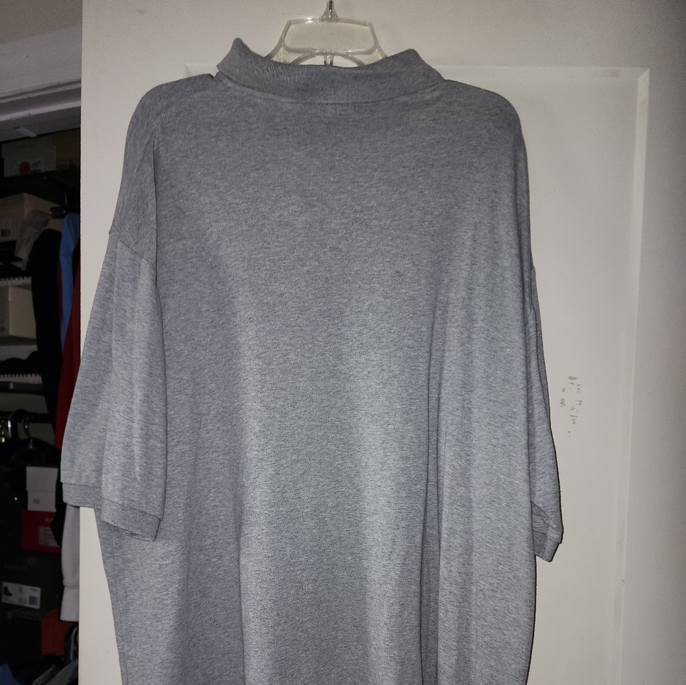 Polo shirt grey gray 2XLT